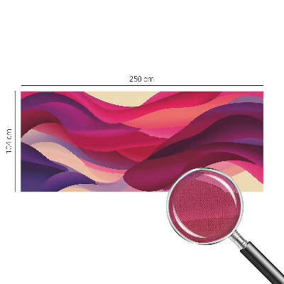 Samolepicí dekorativní fototapeta Tekuté vlny