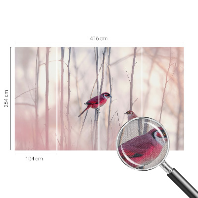 Samolepící tapeta Ptačí pár