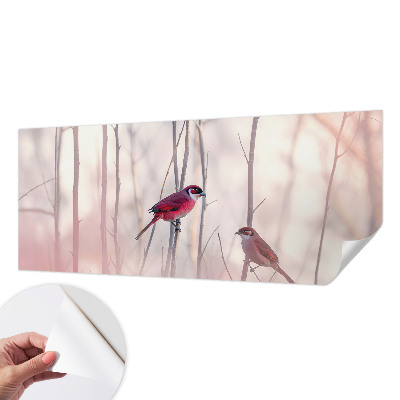 Samolepící tapeta Ptačí pár