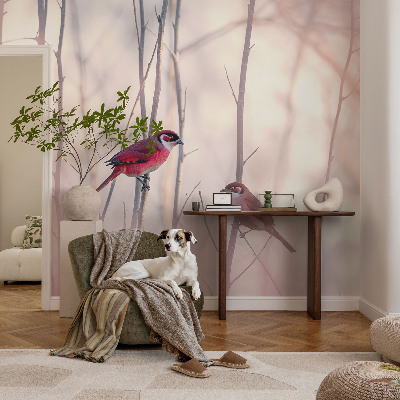 Samolepící tapeta Ptačí pár