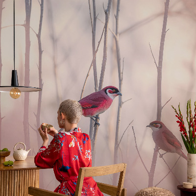 Samolepící tapeta Ptačí pár