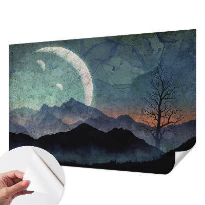 Samolepicí fototapeta Noční krajina