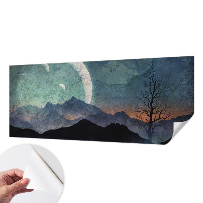 Samolepicí fototapeta Noční krajina