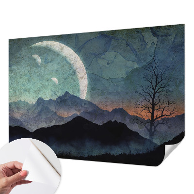 Samolepicí fototapeta Noční krajina