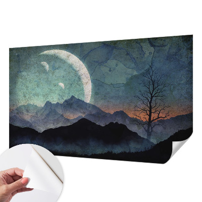 Samolepicí fototapeta Noční krajina