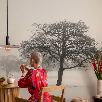 Fototapeta do dětského pokoje Zimní stromy