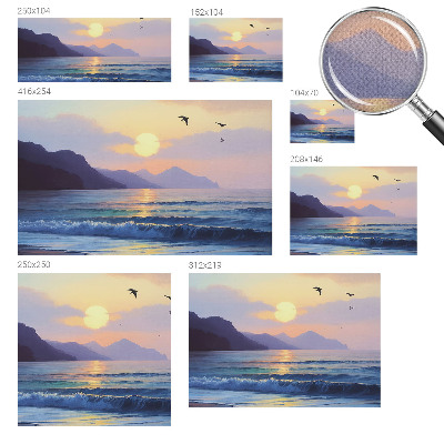 Moderní samolepicí fototapeta Západní moře