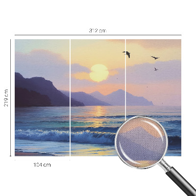 Moderní samolepicí fototapeta Západní moře