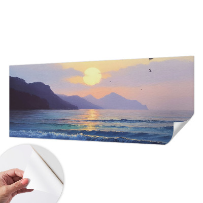 Moderní samolepicí fototapeta Západní moře