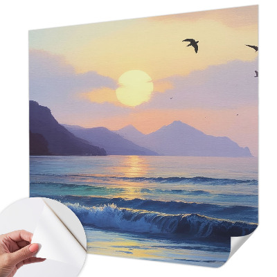 Moderní samolepicí fototapeta Západní moře