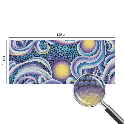 Samolepící fototapeta 3d Barevné víry