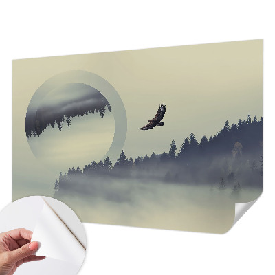 Samolepicí fototapeta na zeď Lesní krajina