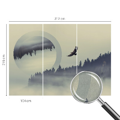 Samolepicí fototapeta na zeď Lesní krajina