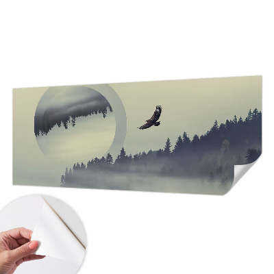 Samolepicí fototapeta na zeď Lesní krajina