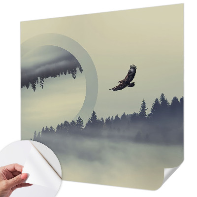 Samolepicí fototapeta na zeď Lesní krajina