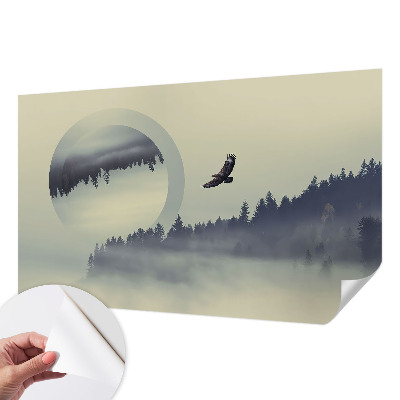 Samolepicí fototapeta na zeď Lesní krajina