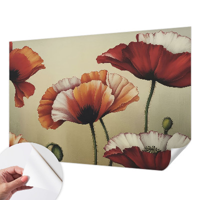 Dětská fototapeta Radostné vlčí máky