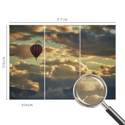 Fototapeta pro kluka Balón v oblacích