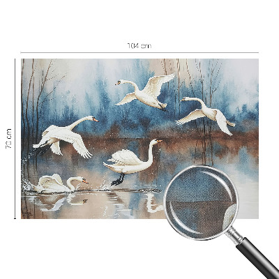 Samolepicí fototapeta na míru Ptáci za letu