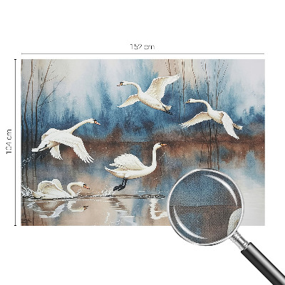 Samolepicí fototapeta na míru Ptáci za letu