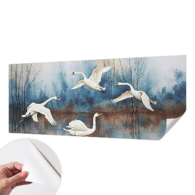 Samolepicí fototapeta na míru Ptáci za letu