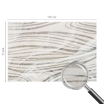Samolepící fototapeta 3d Vlnité čáry
