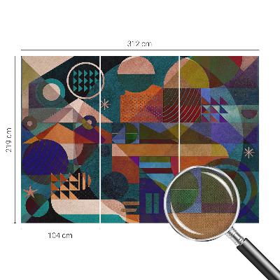 Samolepicí fototapeta Geometrické umění
