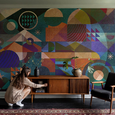 Samolepicí fototapeta Geometrické umění