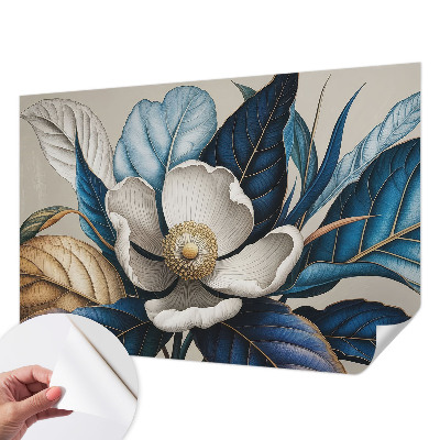 Samolepicí fototapeta do obýváků Elegantní flóra