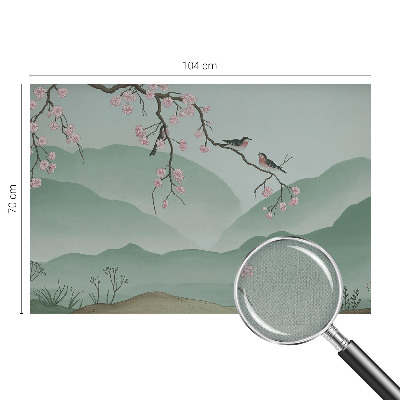 Samolepicí fototapeta na zeď Japonská serenáda