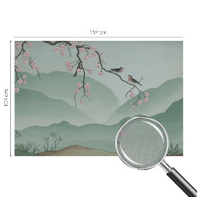 Samolepicí fototapeta na zeď Japonská serenáda