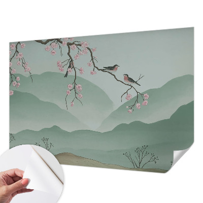 Samolepicí fototapeta na zeď Japonská serenáda