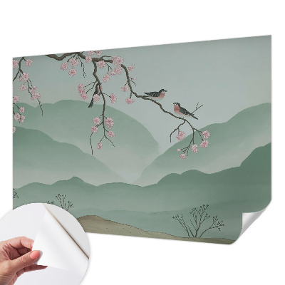 Samolepicí fototapeta na zeď Japonská serenáda
