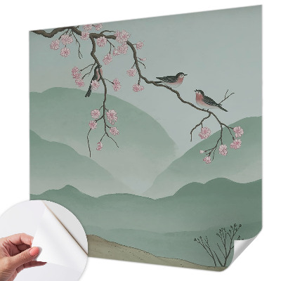 Samolepicí fototapeta na zeď Japonská serenáda