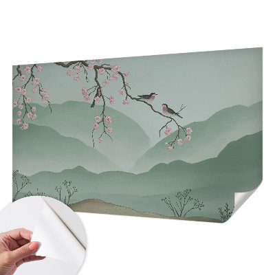 Samolepicí fototapeta na zeď Japonská serenáda