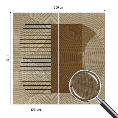 Samolepicí fototapeta do dětského pokoje Geometrie harmonie