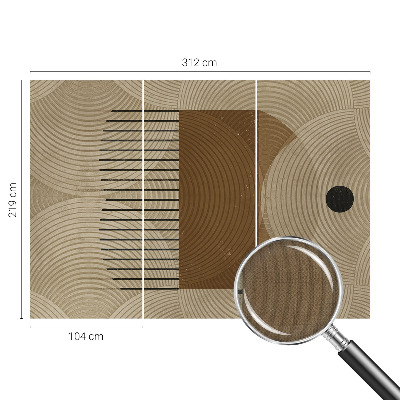 Samolepicí fototapeta do dětského pokoje Geometrie harmonie