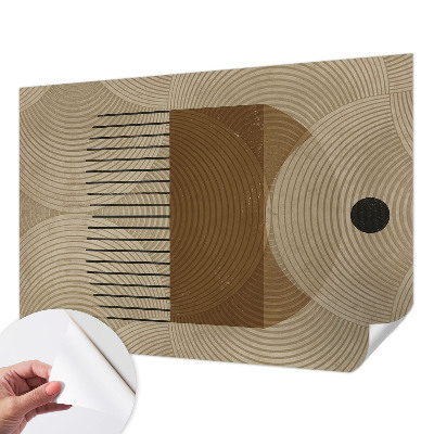 Samolepicí fototapeta do dětského pokoje Geometrie harmonie