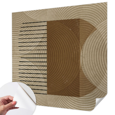 Samolepicí fototapeta do dětského pokoje Geometrie harmonie