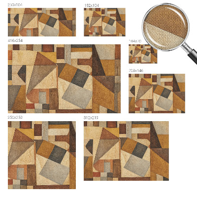 Fototapeta pro kluka Geometrická abstrakce