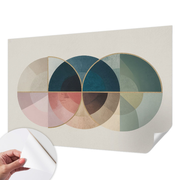 Moderní samolepicí fototapeta Geometrická elegance