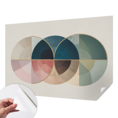 Moderní samolepicí fototapeta Geometrická elegance