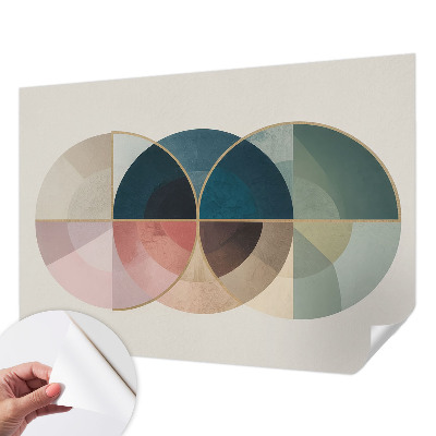 Moderní samolepicí fototapeta Geometrická elegance