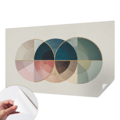 Moderní samolepicí fototapeta Geometrická elegance