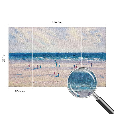 Samolepicí fototapeta na míru Přímořská krajina