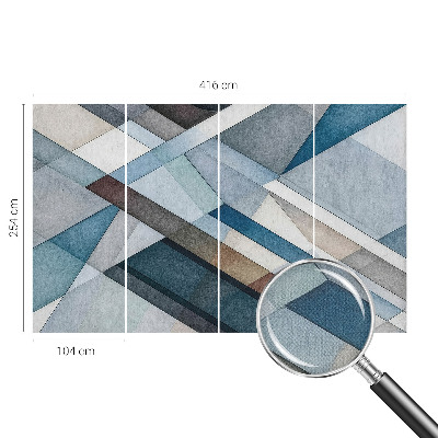 Samolepicí fototapeta Abstraktní geometrie