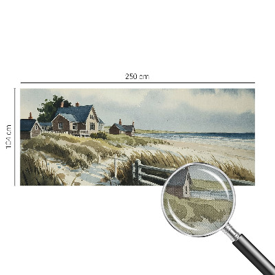 Samolepící fototapeta 3d Plážové duny