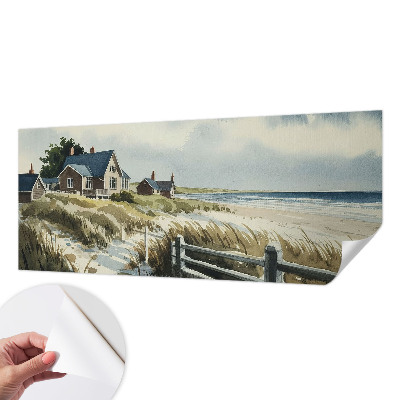 Samolepící fototapeta 3d Plážové duny