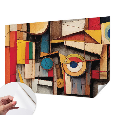 Samolepicí fototapeta do dětského pokoje Geometrické vzory