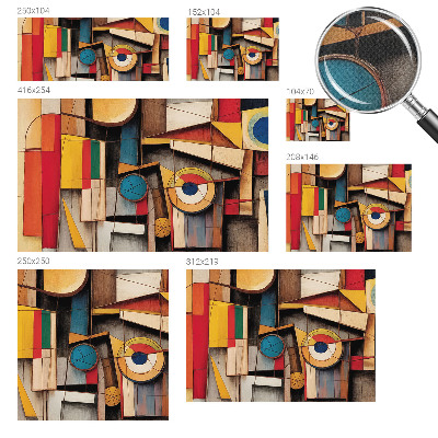 Samolepicí fototapeta do dětského pokoje Geometrické vzory